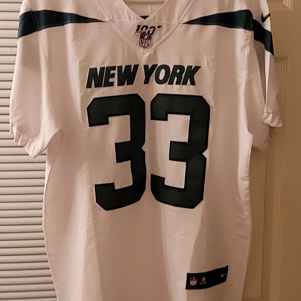 NWOT New York Jets 100th Anniversary Edition #33 Adams jersey